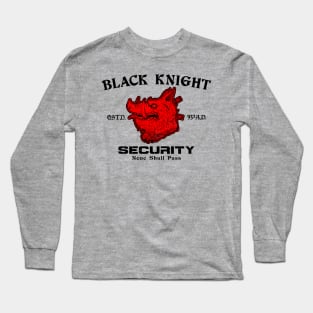 Black Knight Security (Alt Print) Long Sleeve T-Shirt